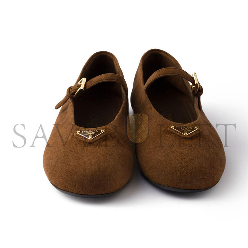 Pra*a suede ballerinas 1f793n